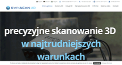Desktop Screenshot of evixscan3d.pl