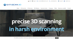 Desktop Screenshot of evixscan3d.com